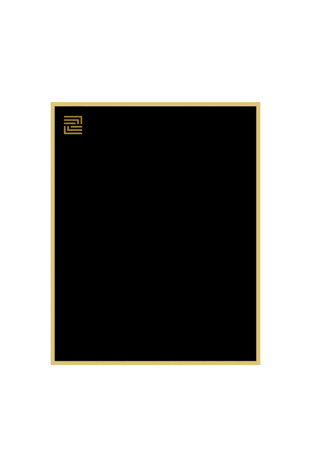 DEKOR BLACK MAT ZIDNI PANEL BAMBUS 05525